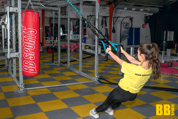 Cross-training exercice gainages avec sangles
